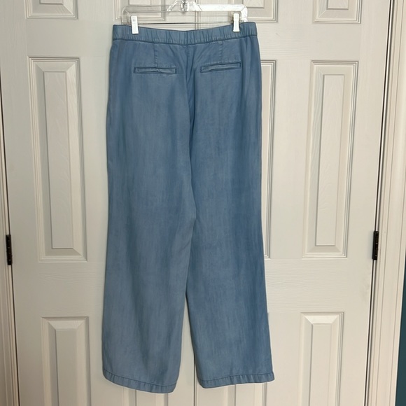 J.JILL POSITANO INDIGO FULL-LEG PANTS IN KAUAI WASH - Picture 3 of 6